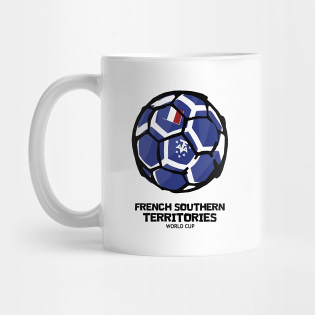 French Southern Territories Football Country Flag by KewaleeTee